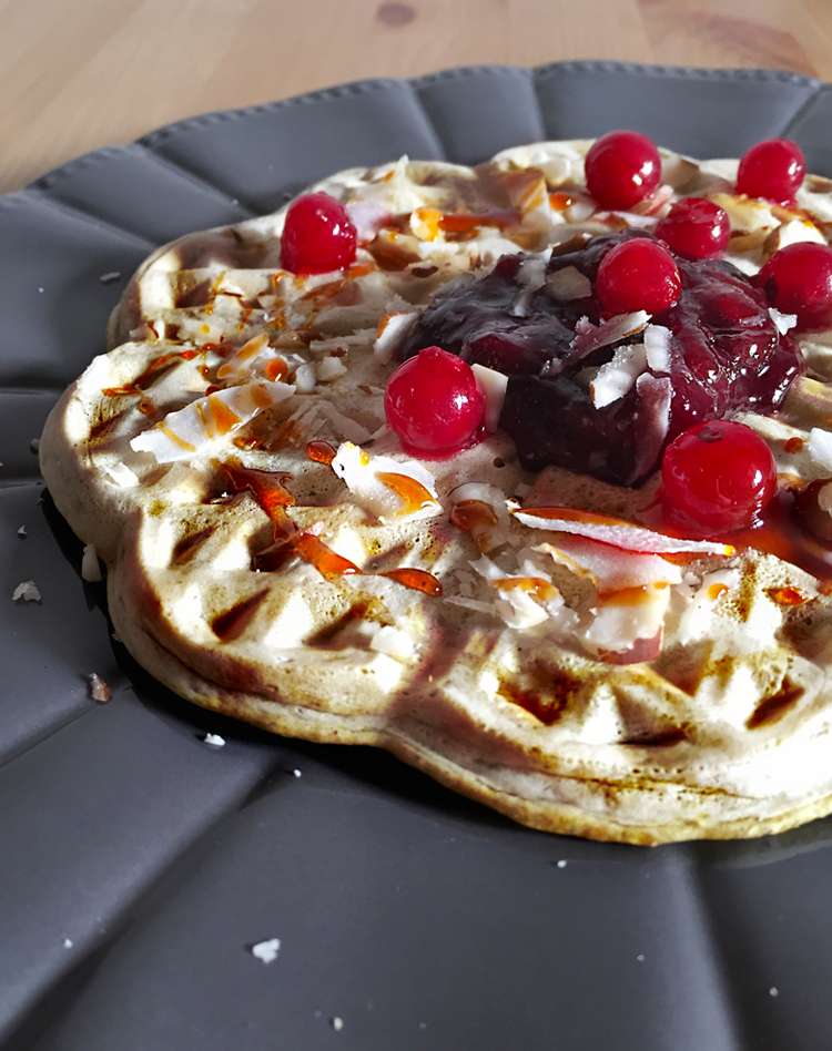 vegan waffles
