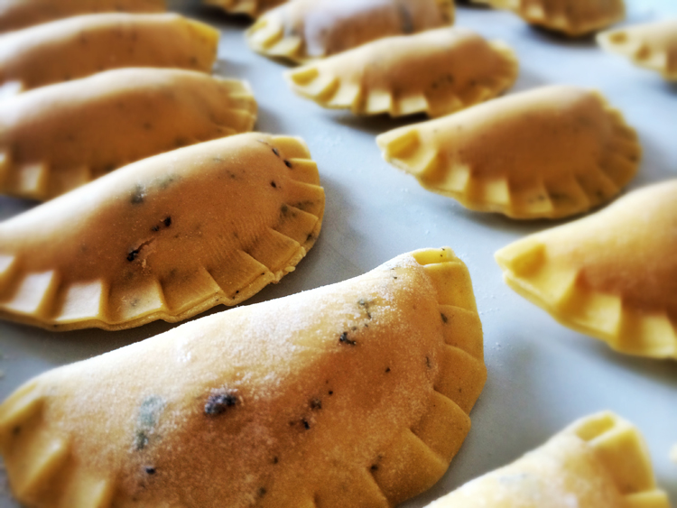 Pasta fresca alla salvia