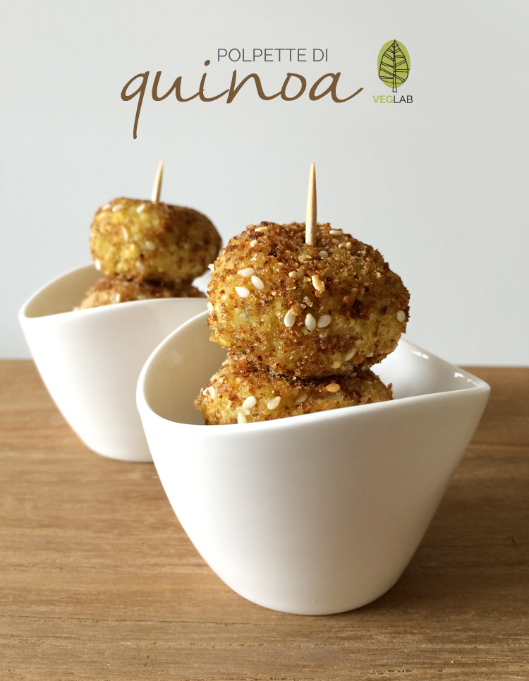 Polpette vegan di quinoa