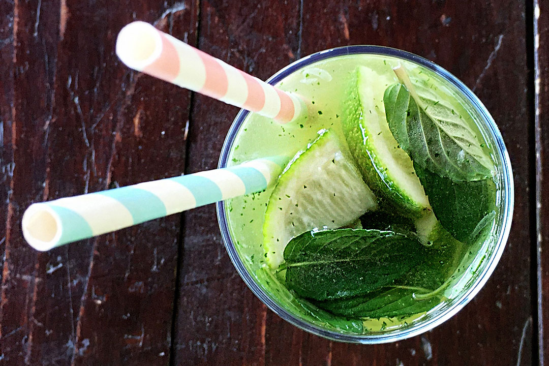 mojito con acqua di cocco