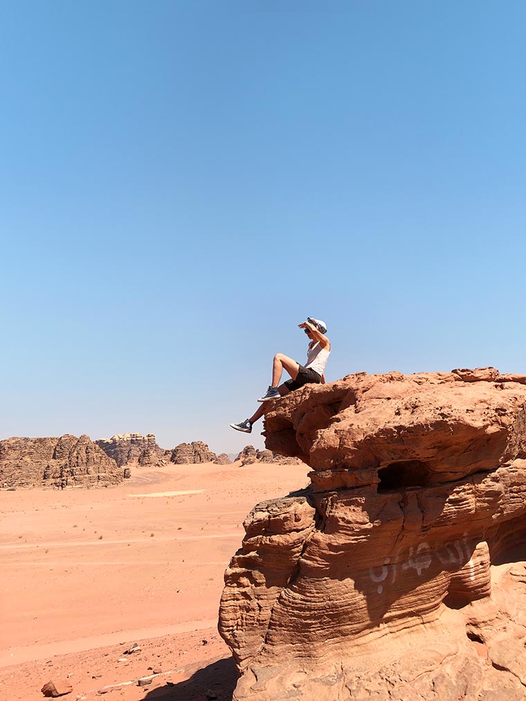 Wadi Rum deserto