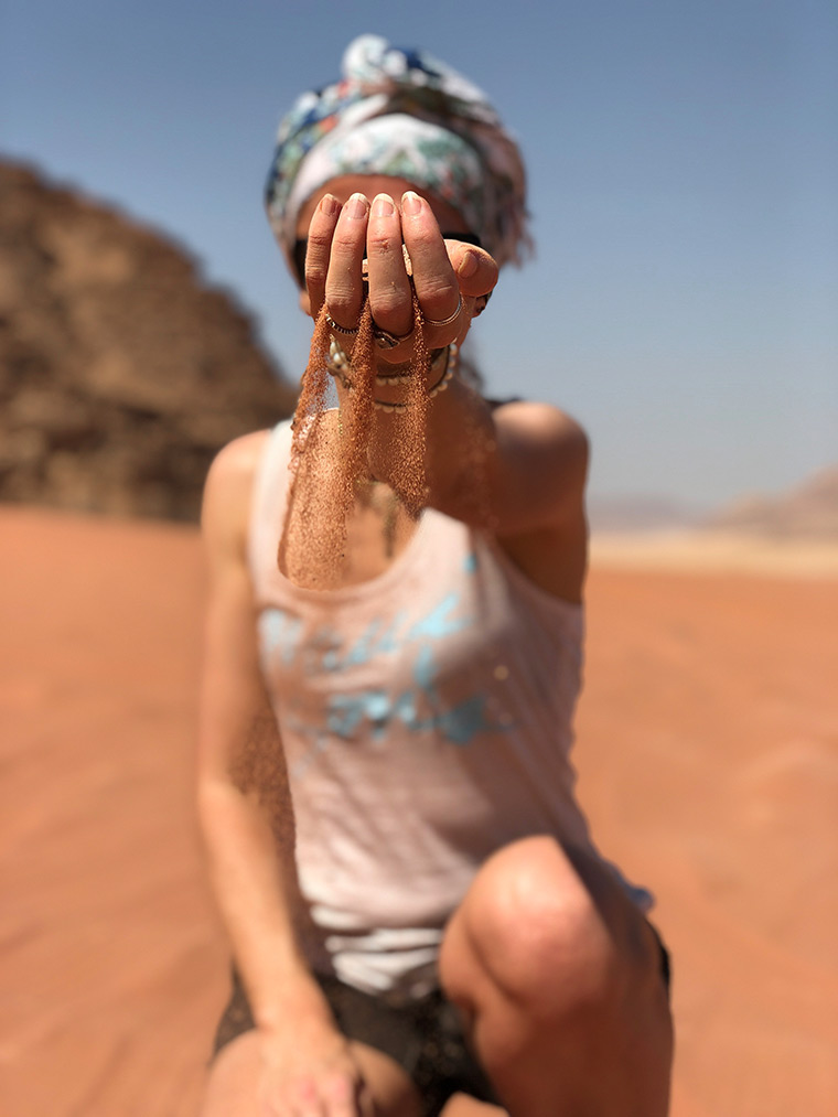 sabbia Wadi Rum