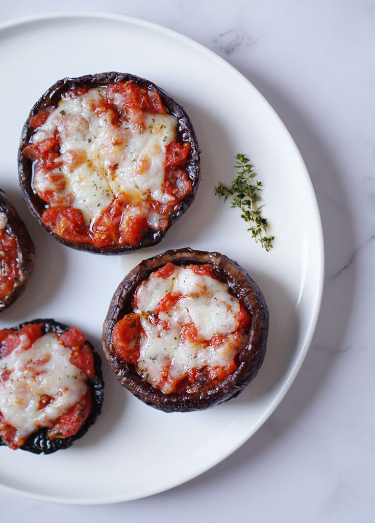 funghi portobello alla pizzaiola