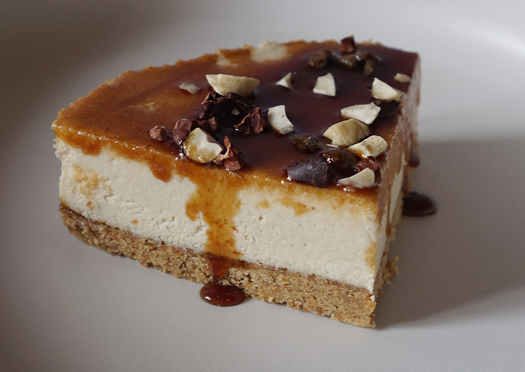 cheesecake senza cottura vegan